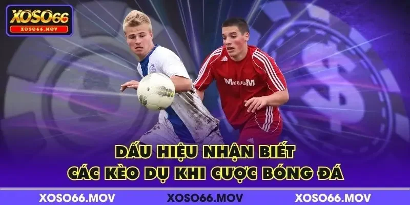 Dấu hiệu nhận biết các kèo dụ khi cược bóng đá